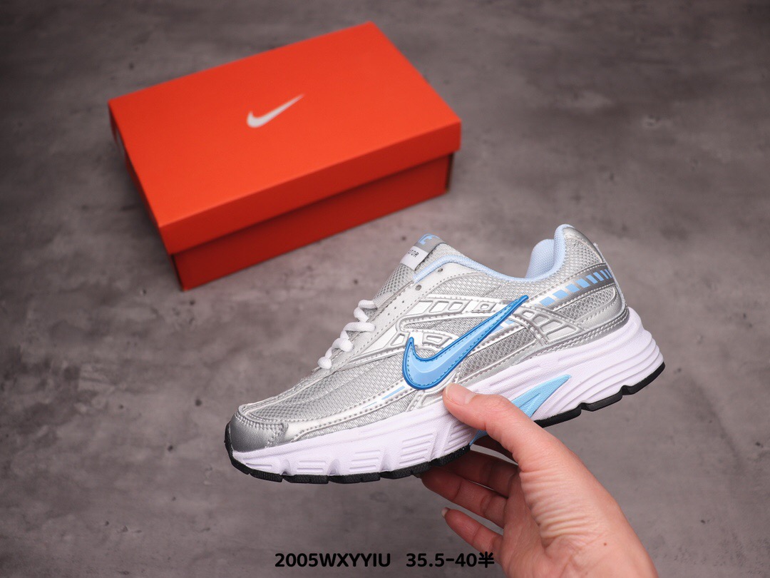 2020 Nike Initiator Running Shoes Silver Blue For Women